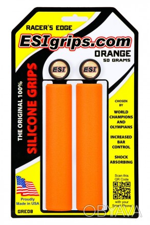 Грипсы ESI Racer's Edge Orange
Самые популярные грипсы в Европе. На них ездят че. . фото 1