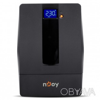 Джерело безперебійного живлення NJOY Horus Plus 1000 , Lin.int., AVR, 4 x евро, . . фото 1