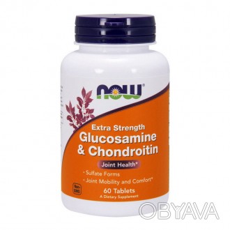  Now Glucosamine & Chondroitin Extra Strength - это продукт, который поддерживае. . фото 1