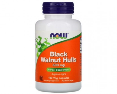 Черный орех Now Foods Black Walnut Hulls 500 mg 100 капс. Київ. фото 1 Черный орех Now Foods Black Walnut Hulls 500 mg 100 капс. Київ. фото 1