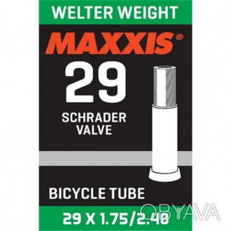 
Камера велосипедна Maxxis Welter Weight 26x1.5-2.5 AV - ультра-легка та дуже на. . фото 1