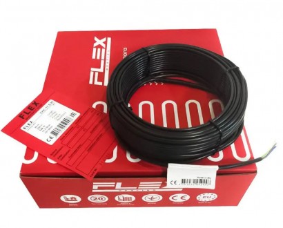FLEX EHC – двужильный нагревательный кабель с одним концом подключения, предназн. . фото 2