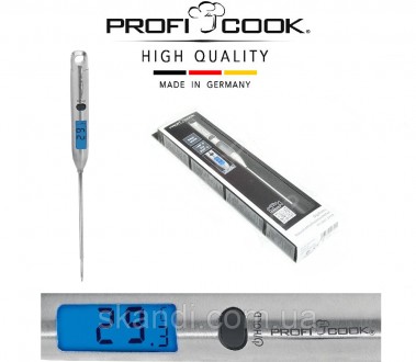 Термометр Profi Cook предназначен для измерения температуры продуктов и готовящи. . фото 2