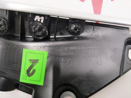 Молдинг алюминиевый карты двери передней правой Tesla model S, model S REST 1051. . фото 5
