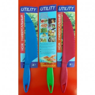 Нож Utility универсален для нарезки арбуза, пиццы, различных видов сыров, помидо. . фото 5