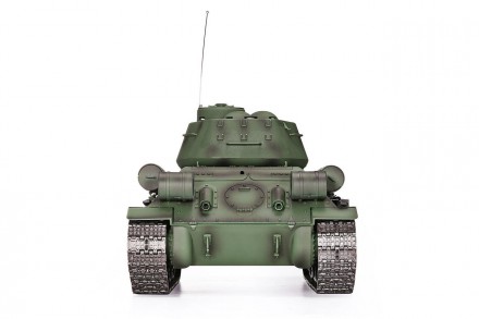 Радиоуправляемая модель советского танка Т-34 в масштабе 1:16 с пневматическим о. . фото 5