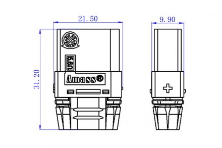 Характеристики:
Производитель: AMASS
Модель: XT90S-F2.G.Y
Области применения: Ли. . фото 3