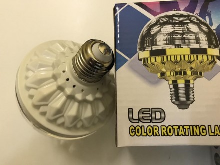 
Лампа 6 LED RD-5006 не только озаряет комнату разноцветными проекциями лучей, н. . фото 9
