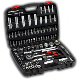 
Профессиональный набор инструментов Zhongxin Tools 108 предметов, в ластиковом . . фото 2