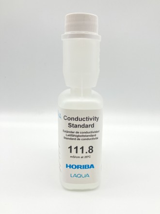 Калибровочный раствор для кондуктометров HORIBA 250-EC-1118 (111,8 mS/cm, 250 мл. . фото 2