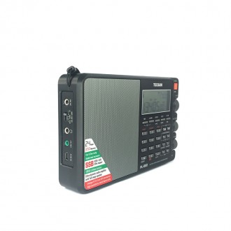 Tecsun PL-880 високоякісний багатохвильовий настільний цифровий радіоприймач, об. . фото 3