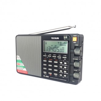 Tecsun PL-880 високоякісний багатохвильовий настільний цифровий радіоприймач, об. . фото 4