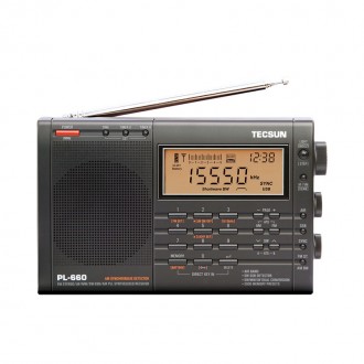 PL-660 сучасний професійний настільний цифровий радіоприймач з можливістю прийма. . фото 2
