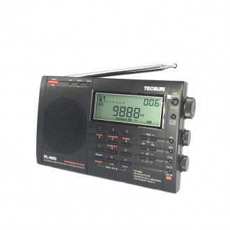 PL-660 сучасний професійний настільний цифровий радіоприймач з можливістю прийма. . фото 3