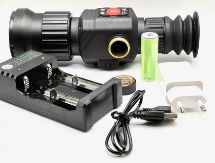 WALCOM HT-С8 –тепловізійний монокуляр з якісним об’єктивом 55 мм для фіксації те. . фото 7