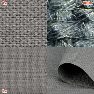 STEEL-GREY – це непрозора тканина з бавовни/поліестеру/ та нержавіючої сталі при. . фото 3