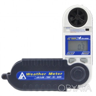 AZ-8909 – ручна, портативна метеостанція для моніторингу параметрів навколишньог. . фото 1