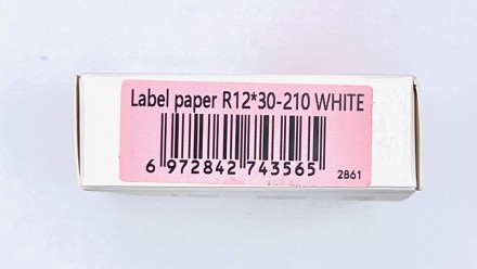 Спеціальні білі стікери-етикетки для ручного принтера NIIMBOT D11 з використання. . фото 6