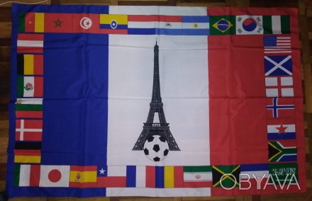 Футбольный флаг World Cup France-98, размер 135х85см, 100грн, личная встреча, вы. . фото 1