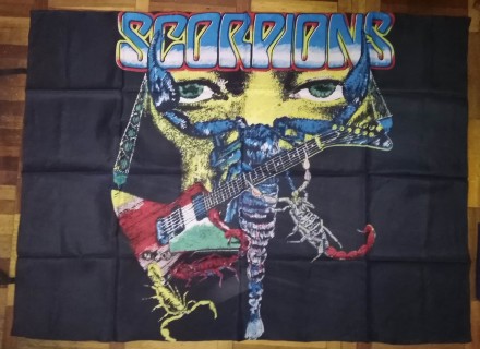 Баннер легендарной группы Scorpions. Харьков. фото 1 Баннер легендарной группы Scorpions. Харьков. фото 1