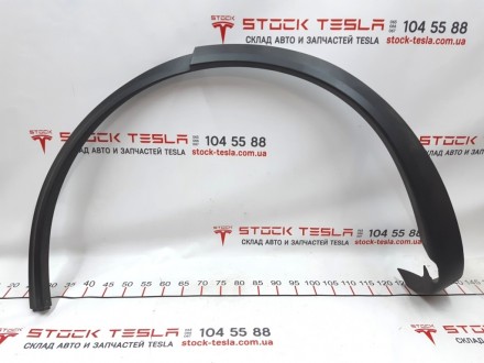 Накладка крыла заднего левого пластик (с повреждением) Tesla model X 1035290-00-. . фото 2