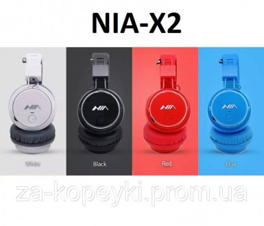 Модель NIA X2 представлена с максимальным функционалом: Bluetooth, MP3 плеер и F. . фото 2