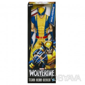 Большая игрушка Hasbro Росомаха, серия Титаны 30 см - Wolverine, Titan Hero Seri. . фото 1