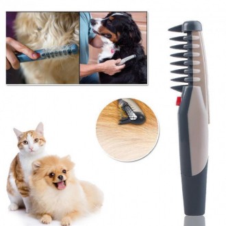 Гребінець для шерсті Кnot out electric pet grooming comb
Якщо ви втомилися від к. . фото 3