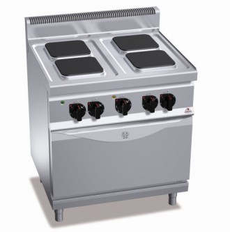 Плита электрическая Bertos E7PQ4+FE1 (БН). . фото 3 Электрическая плита Bertos E7PQ4+FE1 входит в линейку MACROS 700 – оборудования,. . фото 3