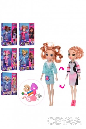 Кукла типа Барби с маской и нарядами Кукла типа Барби – отличный подарок д. . фото 1
