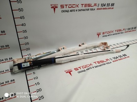 Подушка безопасности боковая левая (шторка) Tesla model S, model S REST 1005261-. . фото 3
