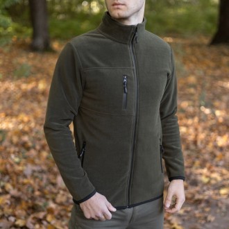 Тактична флісова кофта армійська фліска ВСУ військова "Vira V2" хакі XL. Одеса. фото 1 Тактична флісова кофта армійська фліска ВСУ військова "Vira V2" хакі XL. Одеса. фото 1