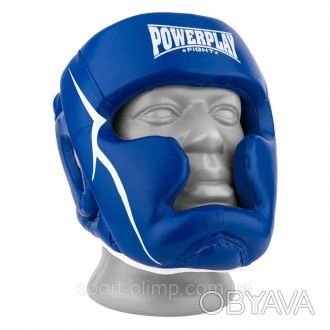 Боксерский шлем тренировочный PowerPlay 3100 PU Синий XL
Назначение: шлем предна. . фото 1