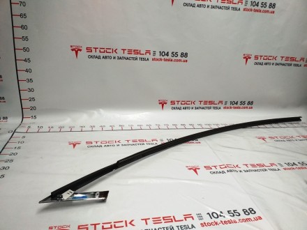 Молдинг кузова боковой правый хромированный металл Tesla model X 1032124-50-F
Д. . фото 3