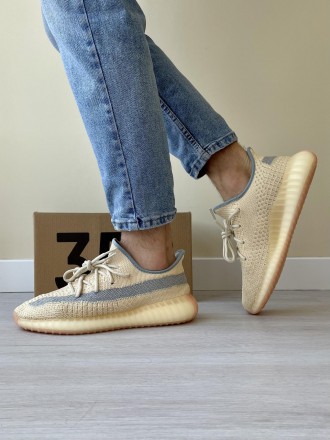 
Кроссовки Yeezy Boost 350 V2- made in China- Рефлективная полоска - Технология . . фото 11