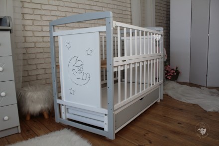 Дитяче ліжечко Baby Comfort TEDDY - уособлення стилю та функціональності. Ліжечк. . фото 4