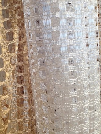Тюль из крупной сетки - отличный выбор для вашего кухонного окна, прихожей, спал. . фото 10