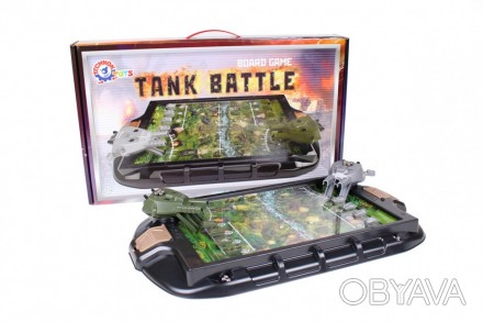 Іграшка "Танкові баталії ТехноК" - захоплююча і динамічна настільна гра з яскрав. . фото 1