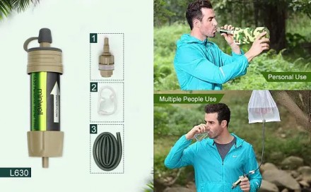 Miniwell L630 – фільтр для води, який захистить вас від шкідливих бактерій в пох. . фото 9