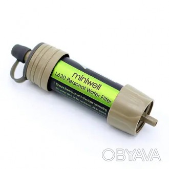 Miniwell L630 – фільтр для води, який захистить вас від шкідливих бактерій в пох. . фото 1