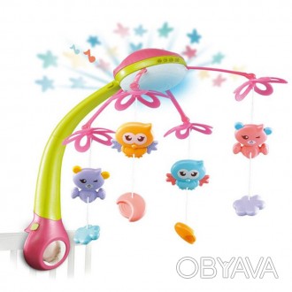 
Мобіль являє собою набір іграшок, які будуть радувати Вашого малюка в супроводі. . фото 1