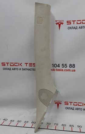 Облицовка стойки A правая TEXTILE (FOG) Tesla model S, model S REST 1007441-00-J. . фото 2