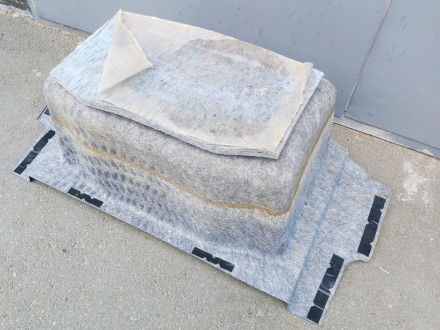 Ковровое покрытие багажника задняя часть (корыто) текстиль Tesla model 3 1479703. . фото 6