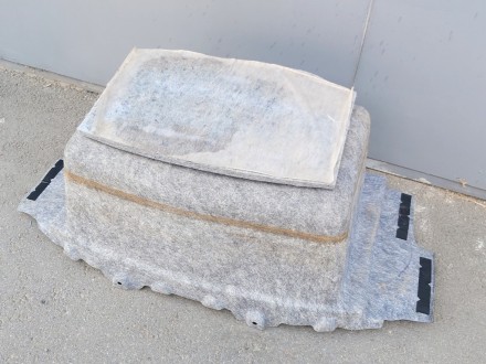 Ковровое покрытие багажника задняя часть (корыто) текстиль Tesla model 3 1479703. . фото 5