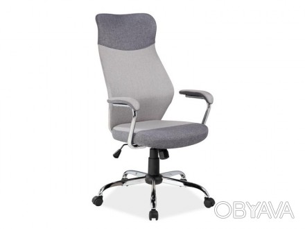 
Крісло поворотне Q-319 Сірий : стильна і сучасна модель від меблевої компанії S. . фото 1