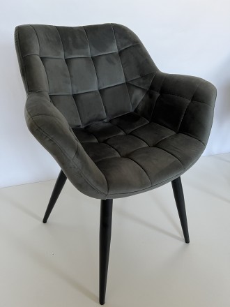 
Стілець Elegante Темно-сірий : стильна і сучасна модель від меблевої компанії I. . фото 5