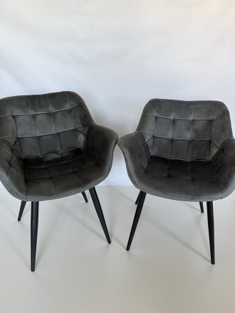 
Стілець Elegante Темно-сірий : стильна і сучасна модель від меблевої компанії I. . фото 4