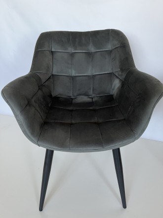 
Стілець Elegante Темно-сірий : стильна і сучасна модель від меблевої компанії I. . фото 6