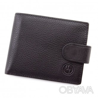 Мужской кожаный кошелек от бренда H.T Leather. Выполнен из натуральной кожи высо. . фото 1
