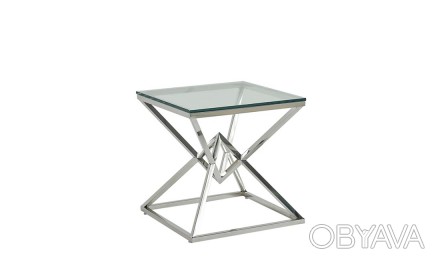 
Столик журнальний Фрідом срібло 550 : стильна і сучасна модель від меблевої ком. . фото 1